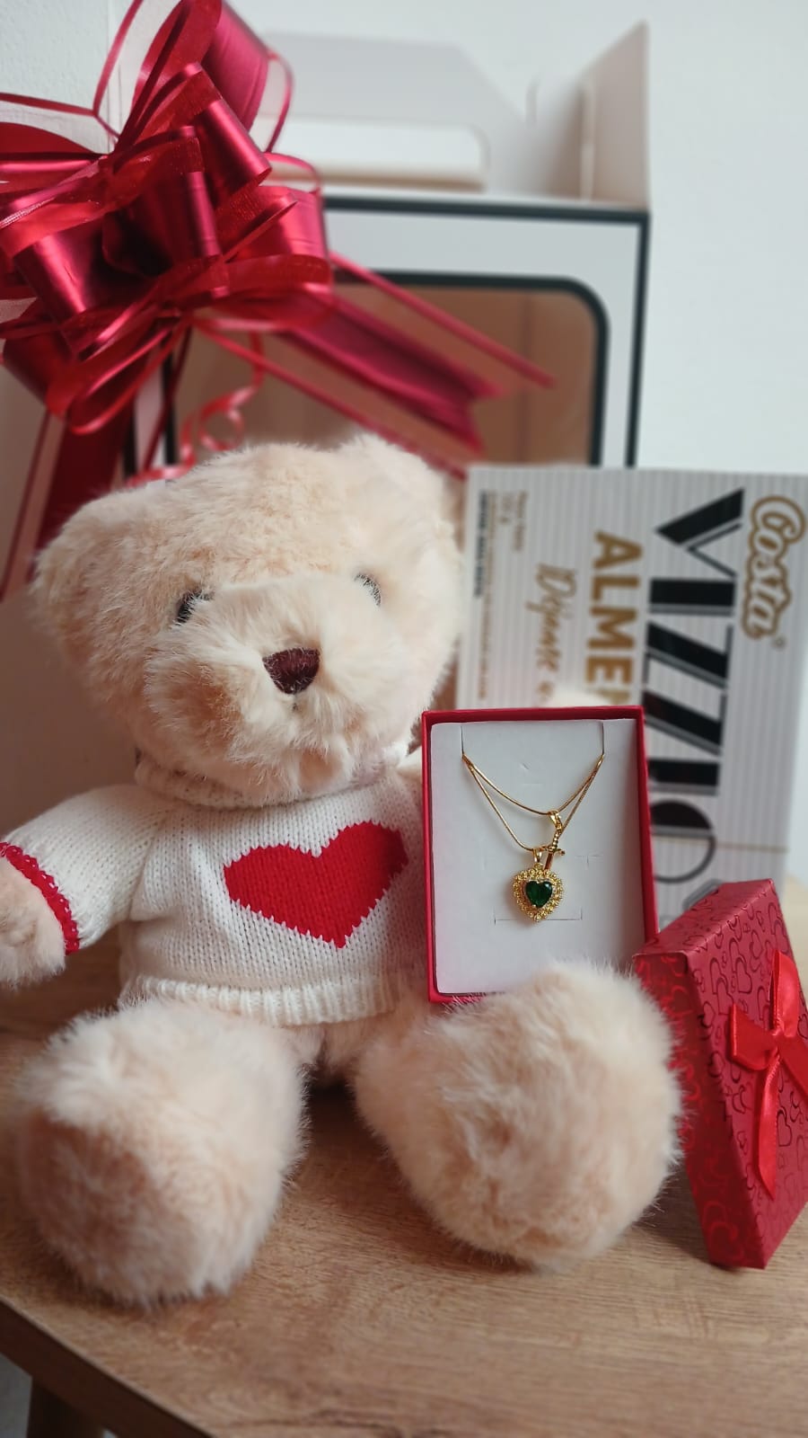 Set "Abrazo de Corazón" 🧸❤️✨