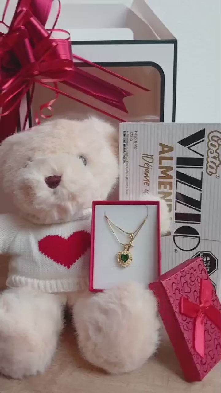 Set "Abrazo de Corazón" 🧸❤️✨